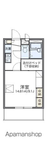 レオパレス多田3の間取り写真