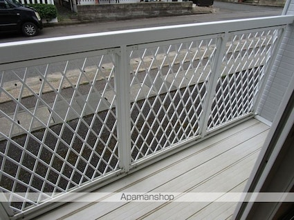 ヴィオラⅡＨ[3DK/62.1m2]のバルコニー