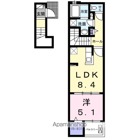 同じ建物の物件間取り写真 - ID:212046964961