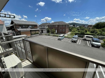 Ｇｒｅｅｎ　Ｋｅｙ[1LDK/46.86m2]のバルコニー