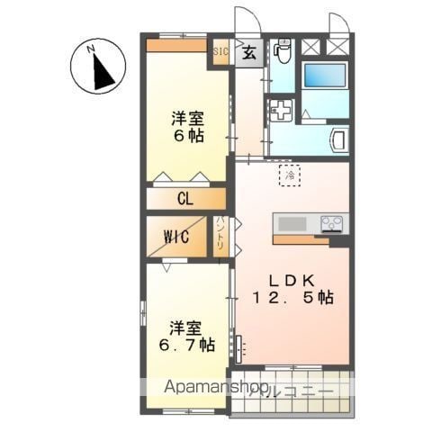 LA MAISON DU REVEの間取り写真