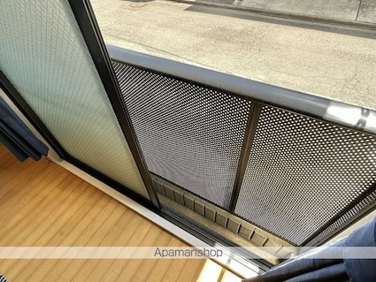 α・スペース[1K/19.5m2]のバルコニー