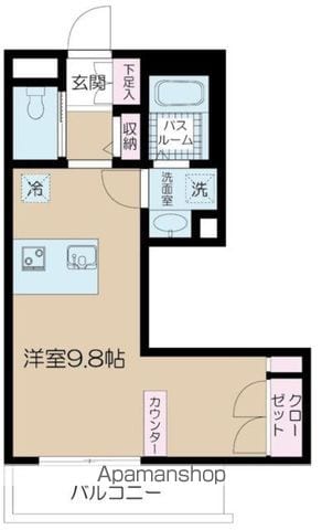 BELLE SCENE AOTOの間取り写真