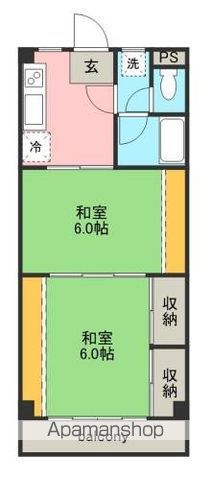 メゾンアルパ宮町の間取り写真