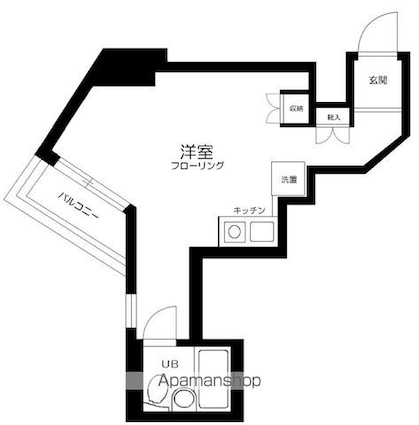 コナ・トルテック[1R/17.93m2]の間取図