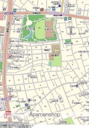 東京都杉並区堀ノ内３丁目[1K/21.86m2]の周辺3