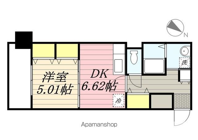 グラディート吉塚駅東の間取り