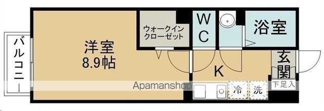 パレスルピナスA棟の間取り写真