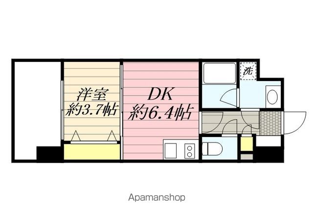 ブランシエスタ千早ＲＪＲの間取り