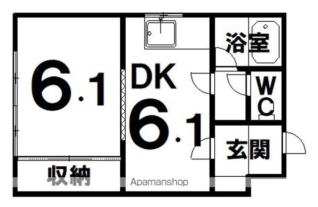 あんだマンションの間取り写真
