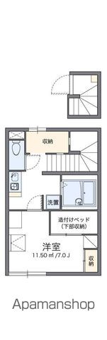 レオパレスフレンドIIの間取り写真
