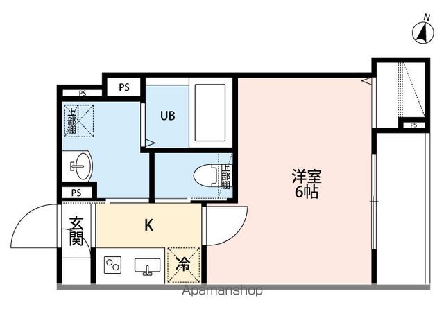AVALON 西都賀の間取り写真