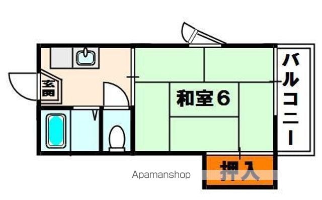 クレジール牧野 B棟の間取り写真
