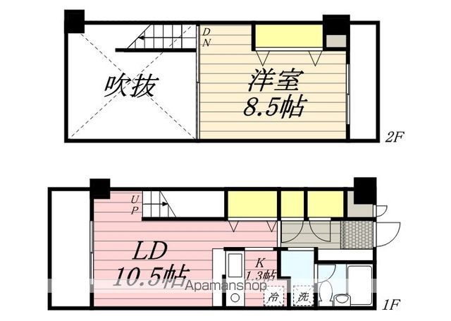 【アエロポルト西京の間取り】