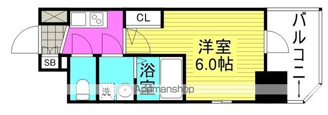 エスリードレジデンス梅田フロントの間取り写真