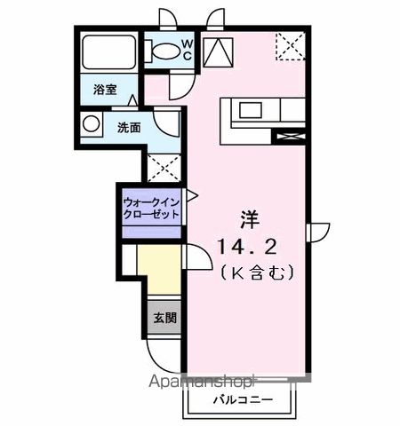パインヒルズAの間取り写真