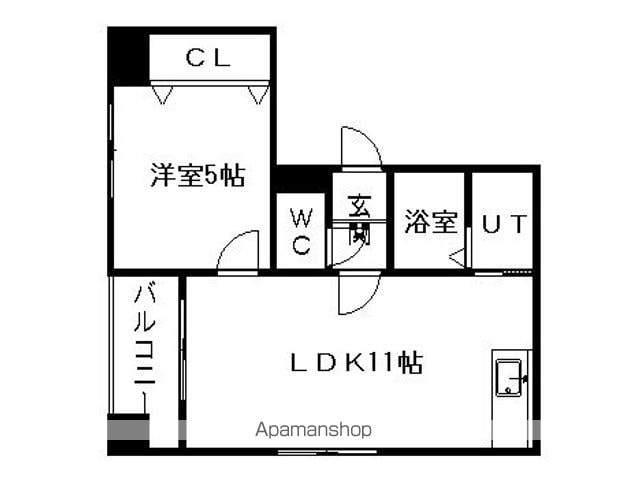 サンライズ山本IIIの間取り写真