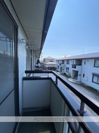 カームネスト１４　Ａ・Ｂ・Ｃ棟[2LDK/48m2]のバルコニー