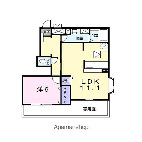 サニーコート植村の間取り写真