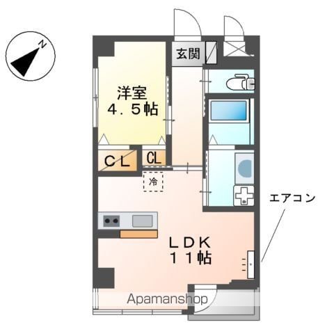 エミネンスおおたかの森の間取り