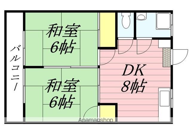 林コーポの間取り写真