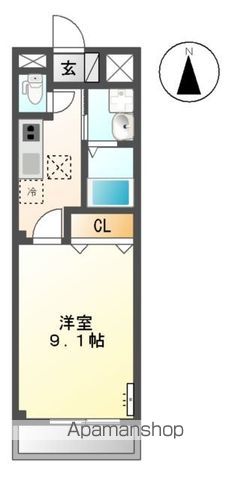 NORTH GARDEN A棟の間取り写真