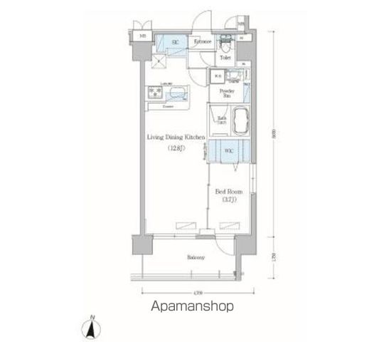 アーバネックス森下Ⅱの間取り