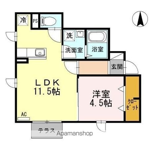ウェールス多摩川の間取り写真