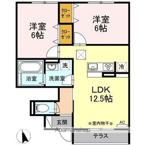 リオン湘南の間取り写真