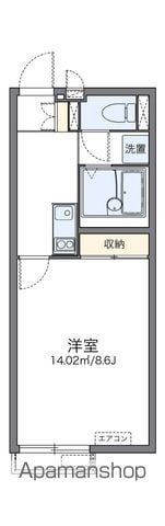レオネクストカロータN 1番館の間取り写真