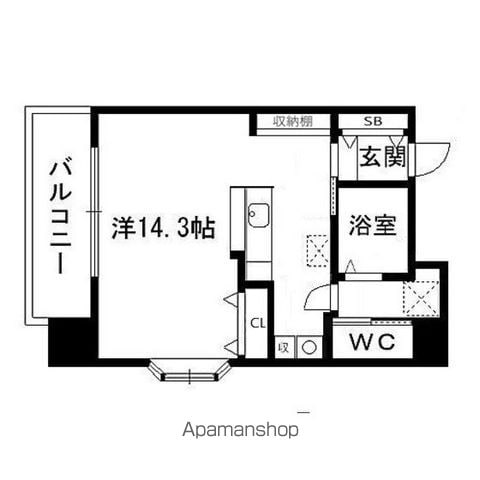 コンフォートEXE一番町の間取り写真