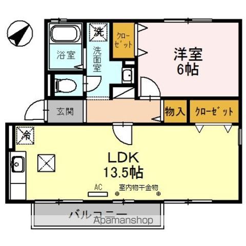 インフォレスト A棟の間取り写真