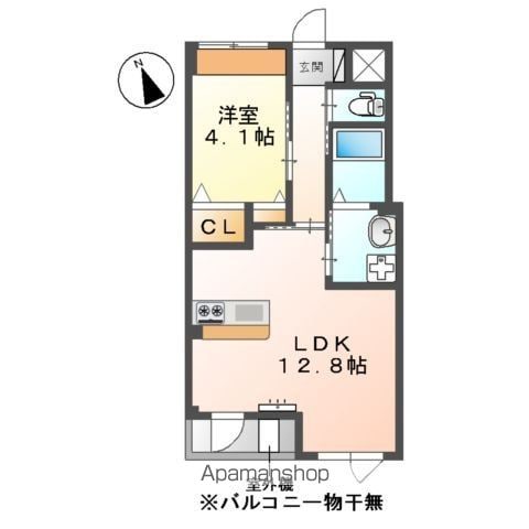 メゾンアドラブールの間取り写真