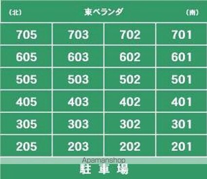 ヴァン・ボヌール斎院[1LDK/32.88m2]の配置図