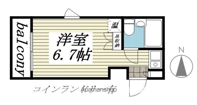 ウエスト明豊の間取り