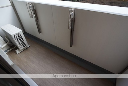 ザ・パークハビオ新宿[1K/25.12m2]のバルコニー