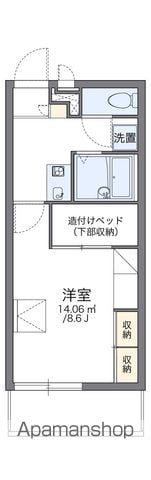 レオパレス伊島町2丁目の間取り写真