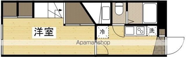 レオパレス鴨川の間取り写真
