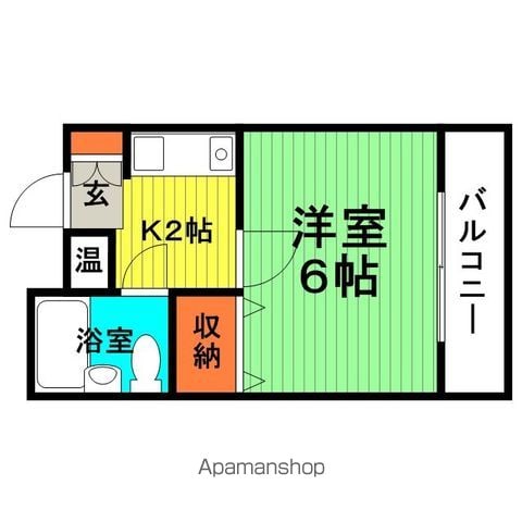 シティハイツ5番館の間取り写真