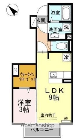 メルヴィーユの間取り写真