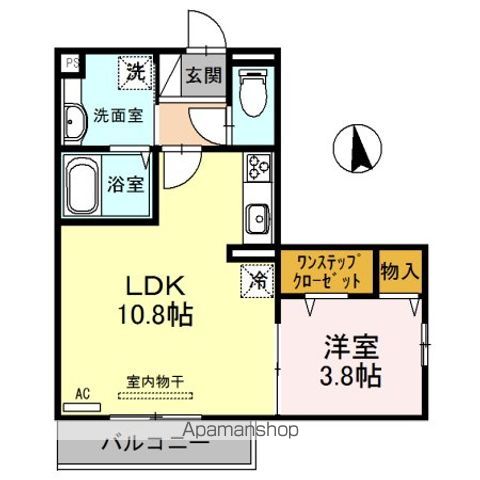 グランシャリオ夕陽丘の間取り