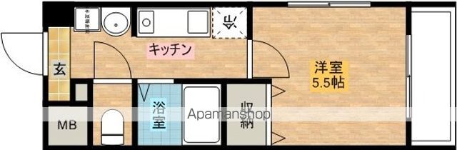 エスリード新大阪SOUTHの間取り写真