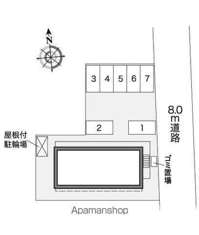 レオパレスコージーコート 202 ｜ 千葉県柏市高田1098-10（賃貸アパート1K・2階・23.18㎡） その15