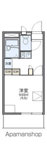 レオパレス西砂川の間取り写真