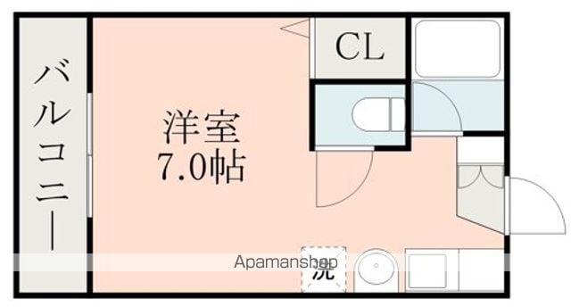アメニティ水前寺の間取り写真