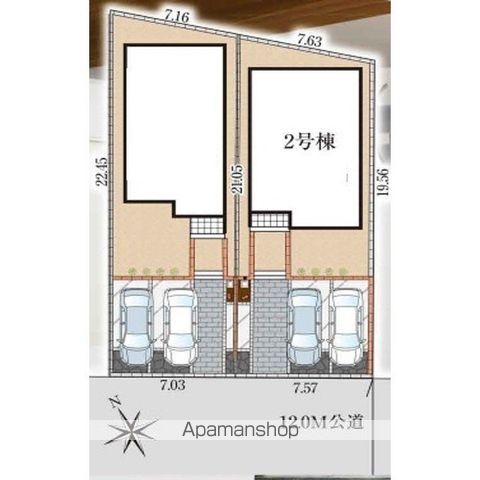 4173千葉市千城台東7期2棟2号棟の外観写真