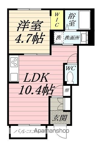 ブランフィルズ鶴間の間取り写真