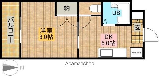 エルドラードの間取り写真