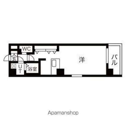 ＴＨＥ　ＧＤ　Ｏｎｅ[1R/42.18m2]の間取図
