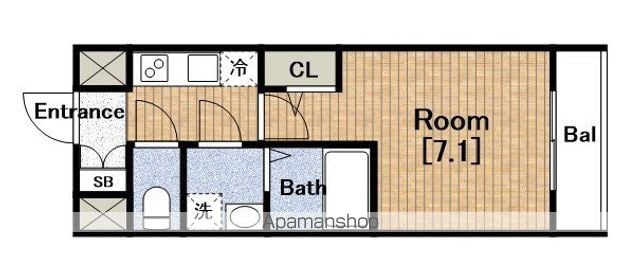 S−FORT大正リヴィエールの間取り写真